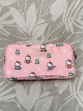 Stoney Clover Lane x Hello Kitty Pink Zip Pouch